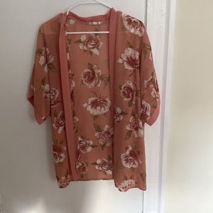 Floral cardigan